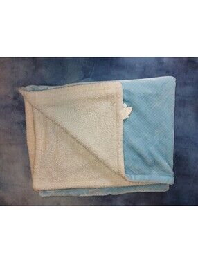 Baby boy fleece blanket.